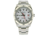 Pre Owned Mens Rolex Stainless Steel Datejust with a White Dial 116264