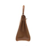 Hermes Gold Togo Leather Kelly 35cm Handbag (Q Stamp)