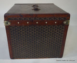1920s Goyard Hat Trunk or Malle Goyard à Chapeaux Avec Chassis