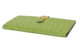 Pre-Owned Hermès Green Ostrich Bearn Wallet