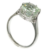 Estate platinum engagement ring