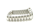 Pre Owned Mid-Size Rolex White Gold Diamond Datejust with a Silver Dial 178279