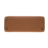 Hermes Gold Togo Leather Kelly 35cm Handbag (Q Stamp)