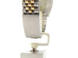 Pre Owned Mens Rolex Two-Tone Datejust with a Silver Dial 1601