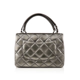 CHANEL  Silver Trendy CC Small Flap Bag