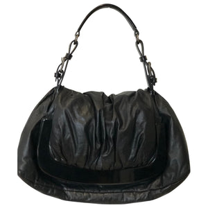 Marni black leather handbag