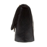 Chanel Black Lambskin Quilted Reissue 2.55 Large Chain Bag