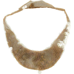 Marni beige plastic necklaces