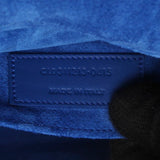 YSL / Saint Laurent 311213 Bright Blue Leather Classic Cabas Y Clutch