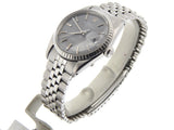Pre Owned Mens Rolex Stainless Steel Datejust with a Slate Dial 1603