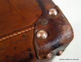 Louis Vuitton leather  \"  doctor\"  bag      /  sac de voyage en cuir