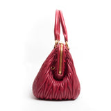 Miu Miu Rubino Matelasse Nappa Handbag
