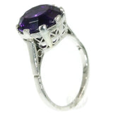 Platinum vintage engagement ring