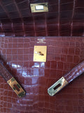 Hermes Kelly 32 Miel Crocodile Porosus