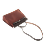 Hermes Brick Red Canvas with Brown Leather Herbag Zip 31cm (P Stamp)