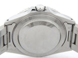 PRE OWNED MENS ROLEX STAINLESS STEEL GMT MASTER II WITH A BLACK DIAL 16710