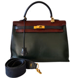 Hermès Sac Hermès Kelly 35 Tricolore