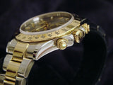 PRE OWNED MENS ROLEX TWO-TONE DAYTONA WITH A SLATE DIAL 116523