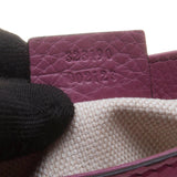 Gucci 323190 Purple Soho Leather Chain Bag
