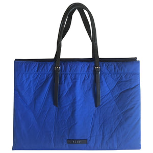 Marni blue synthetic handbag
