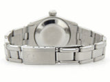 PRE OWNED LADIES ROLEX STAINLESS STEEL OYSTER PERPETUAL WITH A SILVER DIAL 6618