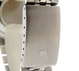 Pre Owned Mens Rolex Stainless Steel Datejust with a Black Diamond Dial 16220