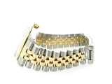 Pre Owned Mens Rolex Two-Tone Datejust with a Gold Tapestry Dial 16013