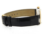 PRE OWNED MENS ROLEX TWO-TONE OYSTER PERPETUAL WITH A BLACK DIAL 1005