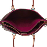 Louis Vuitton M40466 Dahlia Monogram Canvas Pallas Handbag with Shoulder Strap