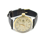 Pre Owned Mens Rolex Two-Tone Datejust with a Gold Linen Dial 1601