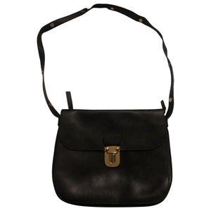 Marni tuk black leather handbag