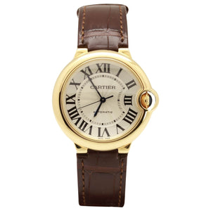 Cartier ballon bleu gold yellow gold watch