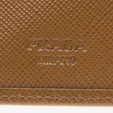 Prada Brown Saffiano Leather Medium Wallet