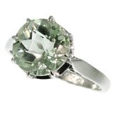 Estate platinum engagement ring