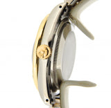 Pre Owned Mens Rolex Two-Tone Datejust Diamond White MOP 16233