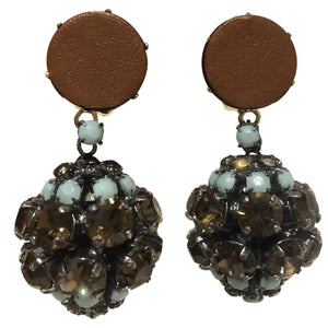 Marni multicolour metal earrings