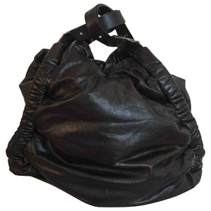 Marni black leather handbag