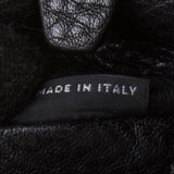 Prada Black Calf Leather Shoulder Bag