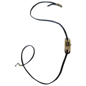 Gucci black steel watch