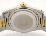 Pre Owned Mens Rolex Two-Tone Datejust with a Gold Champagne Dial 16013