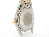 Pre Owned Mens Rolex Two-Tone Datejust with a Black Dial 1601