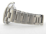 PRE OWNED MENS ROLEX STAINLESS STEEL GMT MASTER II WITH A BLACK DIAL 16710