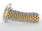 Pre Owned Mens Rolex Two-Tone Datejust with a White Roman Dial 116233