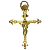 Early 19th Century French gold crucifix