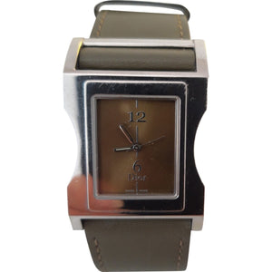 Dior khaki steel watch