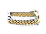 Pre Owned Mid Size Rolex Two-Tone Datejust with a Gold Diamond Dial 68273