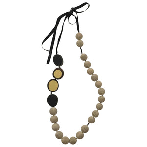 Marni white cloth necklaces