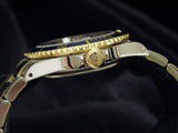 PRE OWNED MENS ROLEX TWO-TONE SUBMARINER DATE WITH A BLUE DIAL 16613