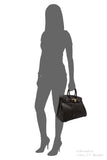 Pre-Owned Hermès Marron Fonce Courchevel Birkin 35