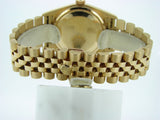 Pre Owned Mens Rolex Yellow Gold Datejust with a Gold Champagne Dial 16238